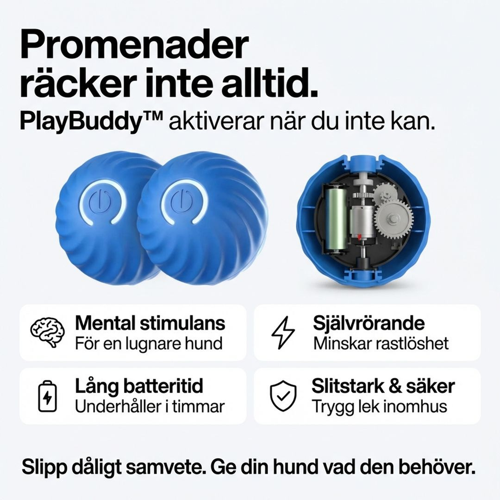 PlayBuddy™ - Smart Stimulation Your Dog Actually Needs