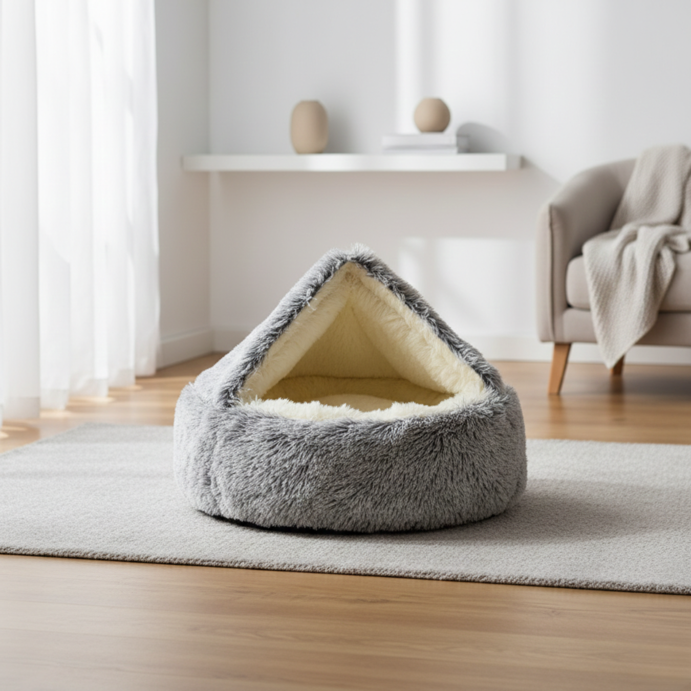 CozyCave™ husdjurssäng