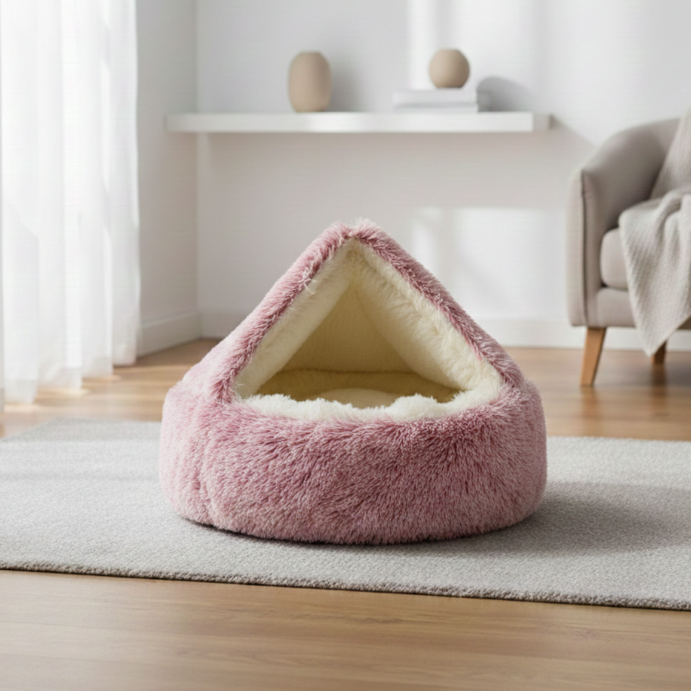 CozyCave™ husdjurssäng