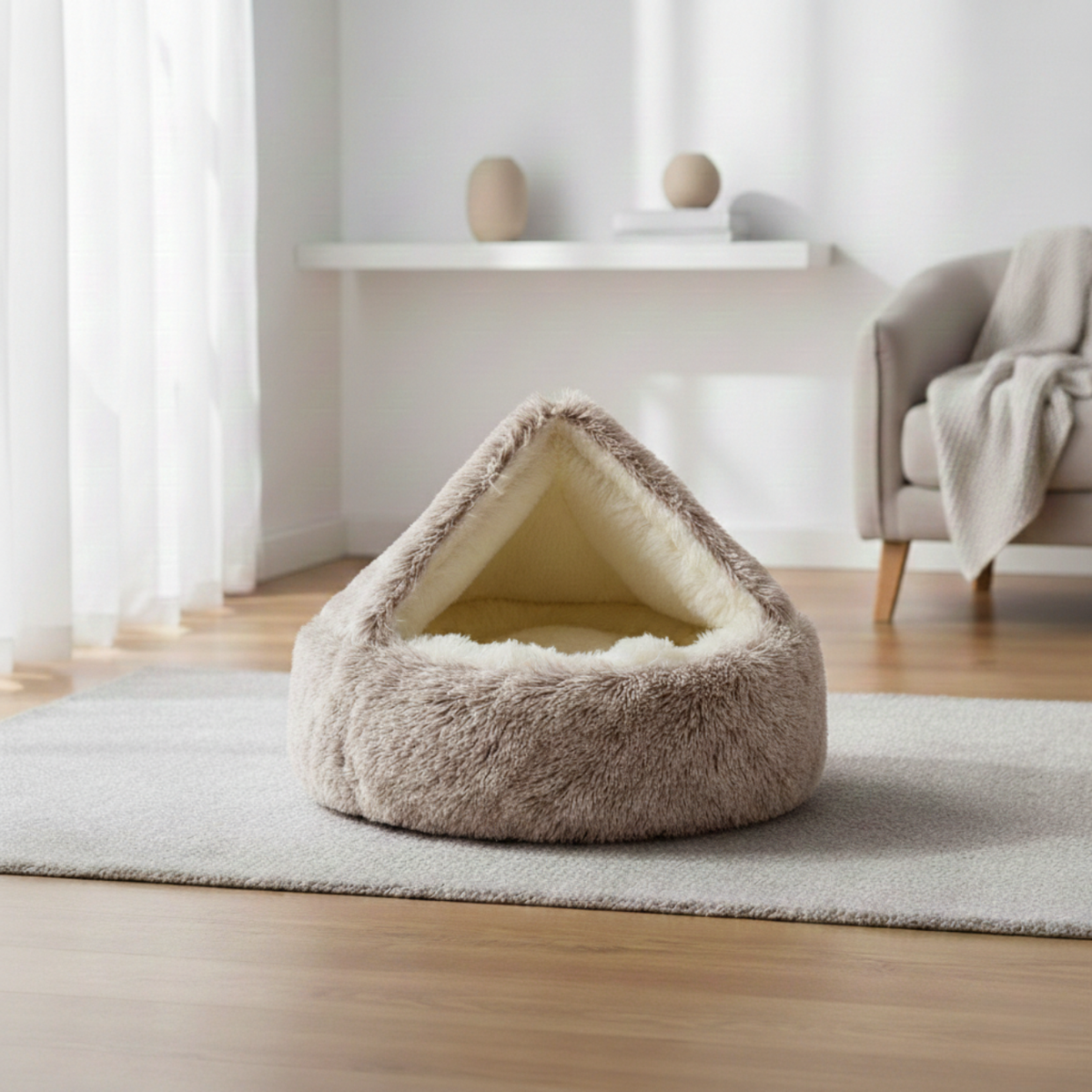 CozyCave™ husdjurssäng