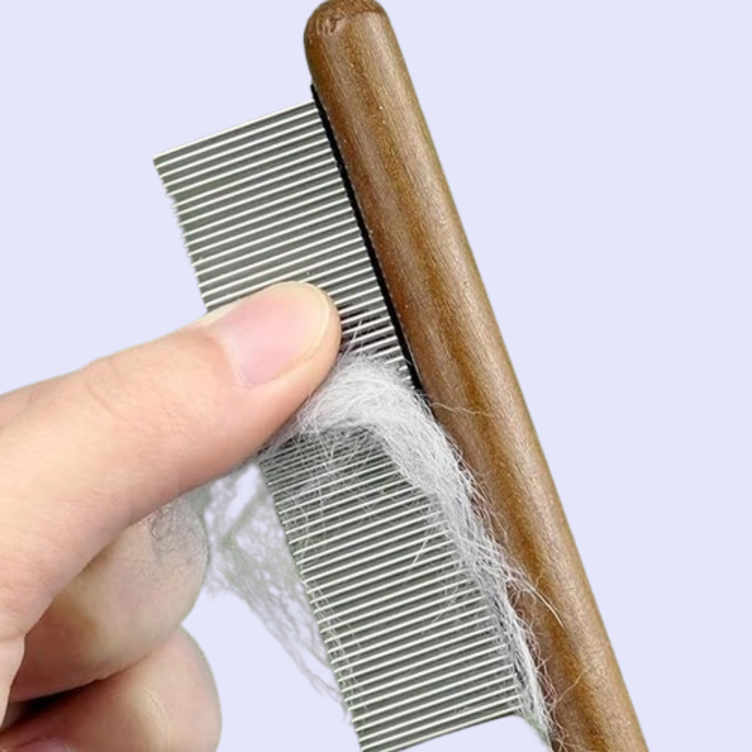 Happycomb – skonsam kam som tar bort instängd smuts