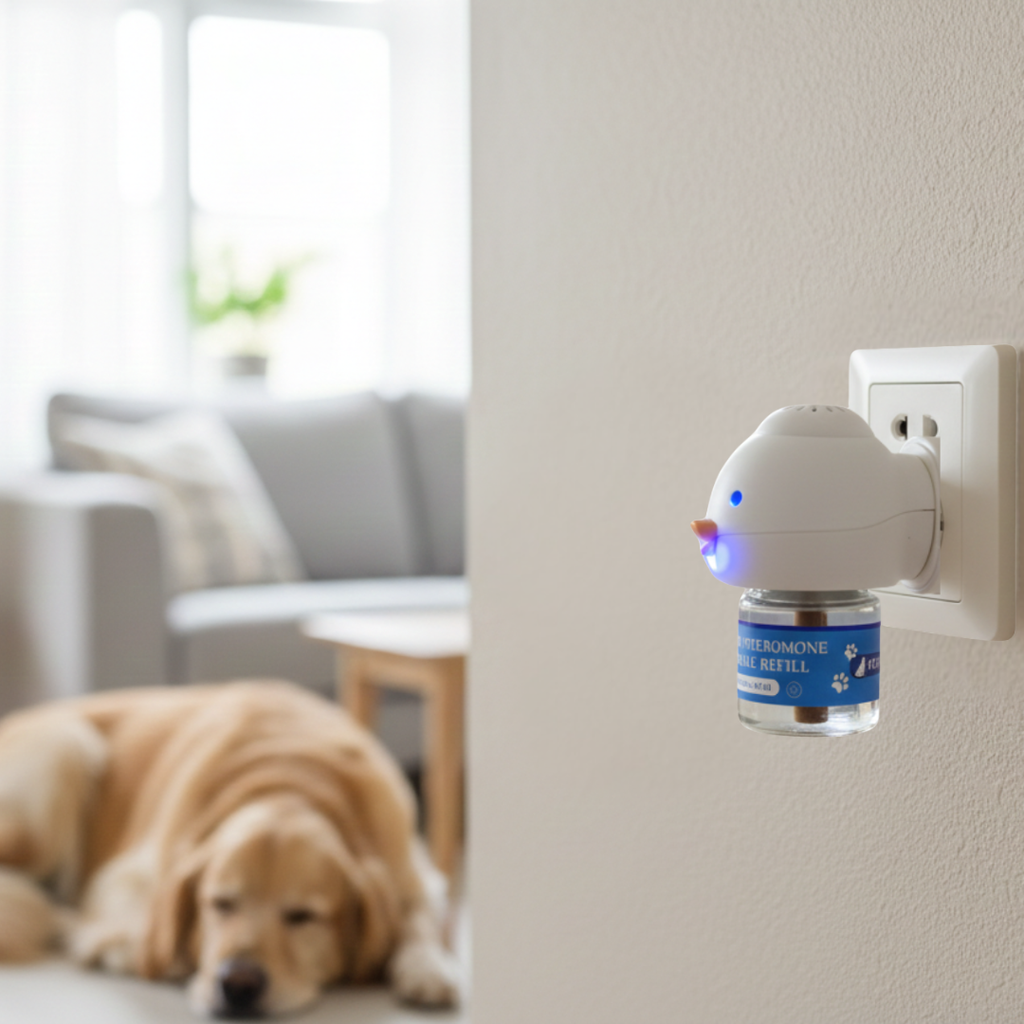 CalmaHome™ – Lugnande diffusor som hjälper din hund att känna sig säker (endast plug-in diffusor)