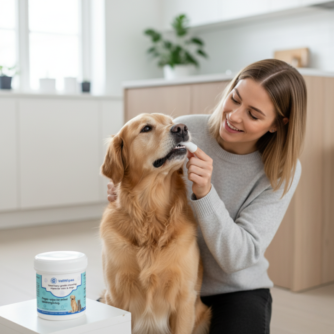 VetWipes™ – Enkel munvård för hundar